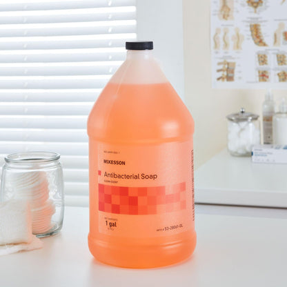 McKesson Antibacterial Liquid Hand Soap, 1 Gallon Refill, Clean Scent Avelisse