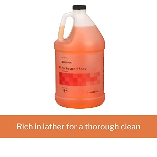 McKesson Antibacterial Liquid Hand Soap, 1 Gallon Refill, Clean Scent Avelisse