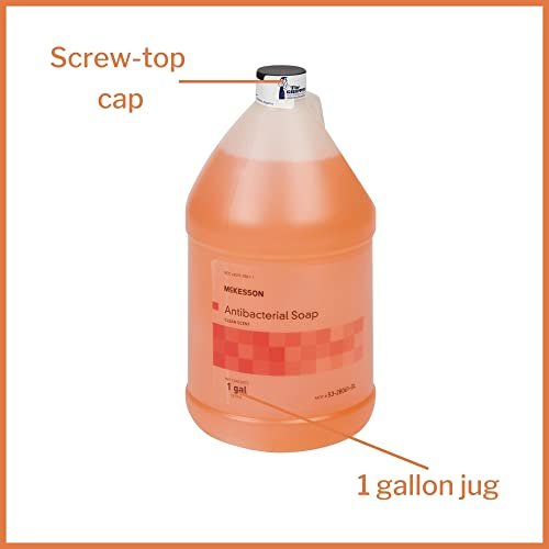 McKesson Antibacterial Liquid Hand Soap, 1 Gallon Refill, Clean Scent Avelisse