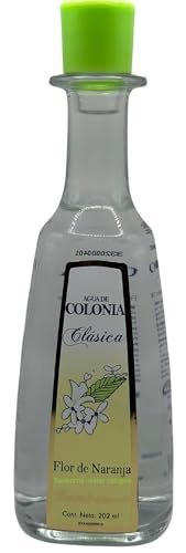 Sanborns Agua De Colonia Clasica Flor De Naranja Unisex Cologne, 2 x 202ml Glass Bottles Avelisse