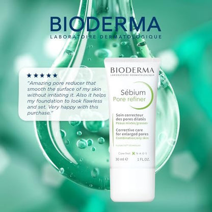 Bioderma Sébium Mat Control Cream – Mattifying & Moisturizing Daily Cream for Combination to Oily Skin, 1 fl oz