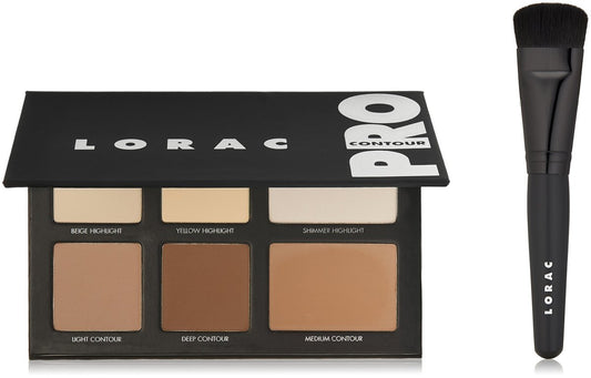 LORAC PRO Contour Palette & Contour Brush, Multi Avelisse