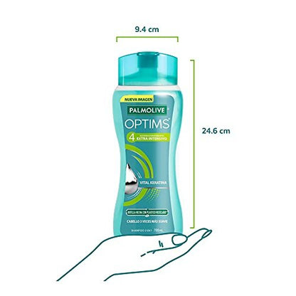 Palmolive Optims Level 4 Shampoo 700 ml – Restore & Strengthen Damaged Hair Avelisse