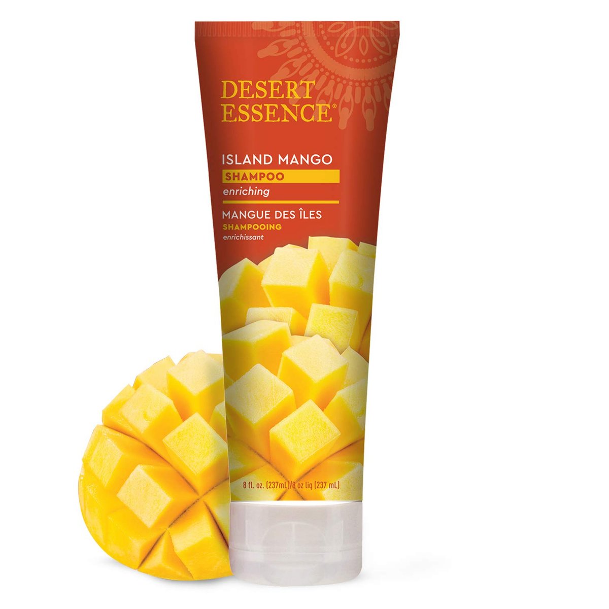 Desert Essence Island Mango Conditioner – Enriching, Detangling, & Naturally Moisturizing – 8 fl oz - görsel 1