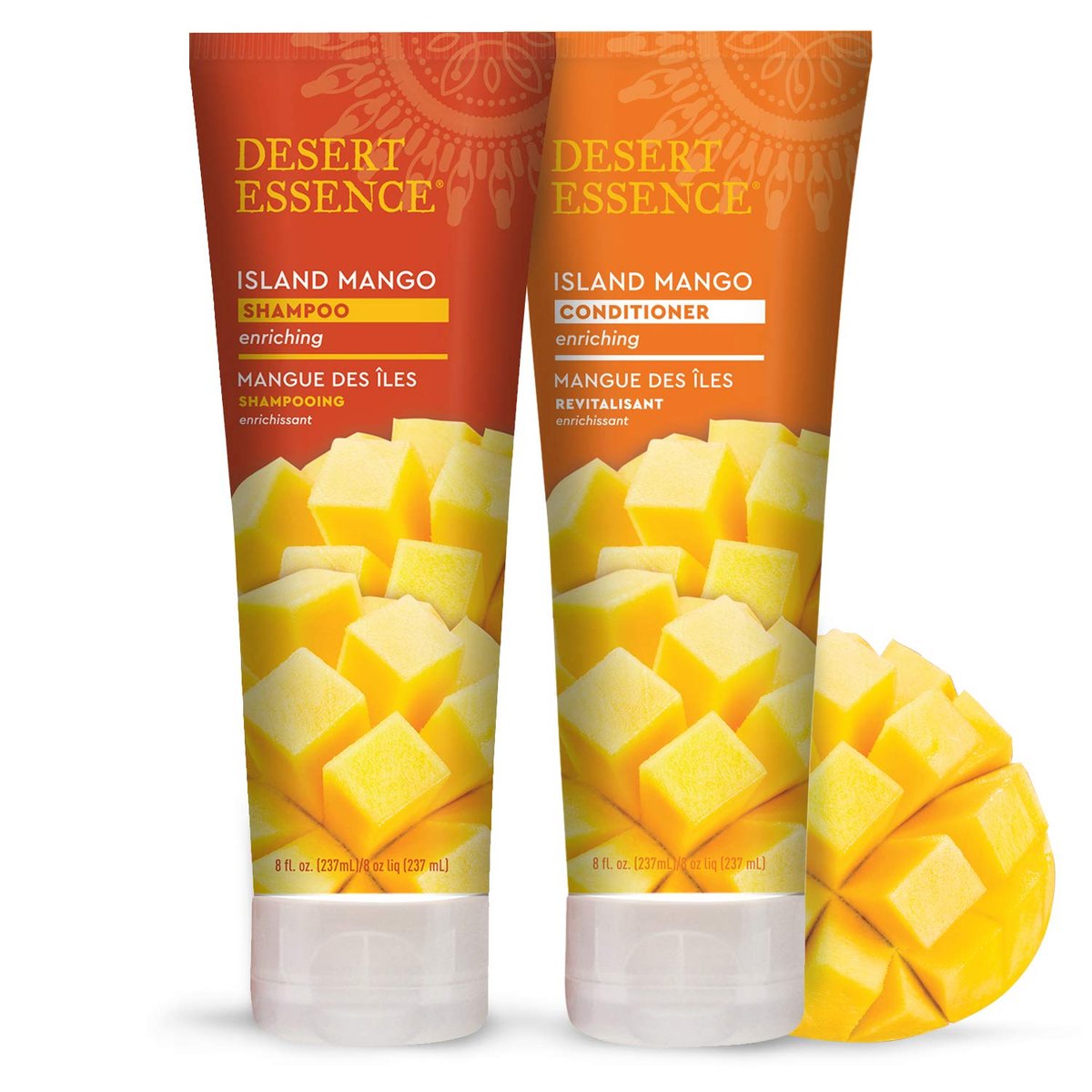 Desert Essence Island Mango Conditioner – Enriching, Detangling, & Naturally Moisturizing – 8 fl oz - görsel 13