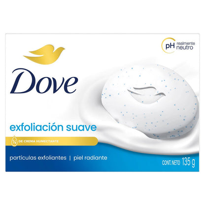 Dove Gentle Exfoliating Beauty Bar Soap - 4.75 oz (135g) - White Avelisse