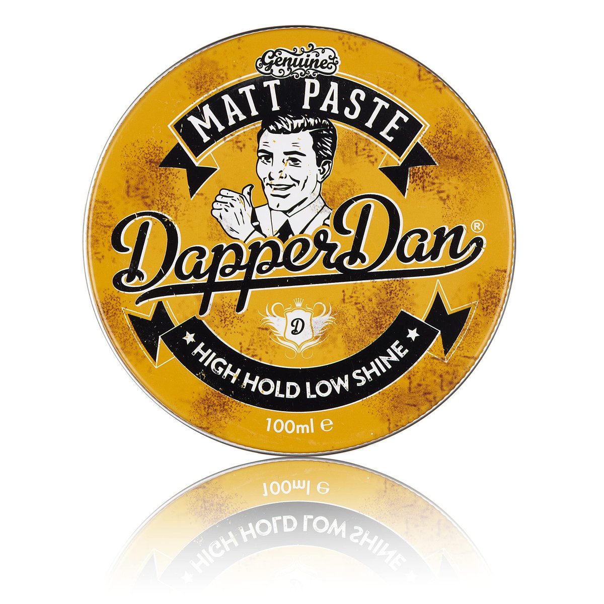 Dapper Dan Matt Paste - High Hold Low Shine Hair Paste for Men, Adds Texture with Flexible Hold, Vintage Cologne Fragrance, 100ml Avelisse