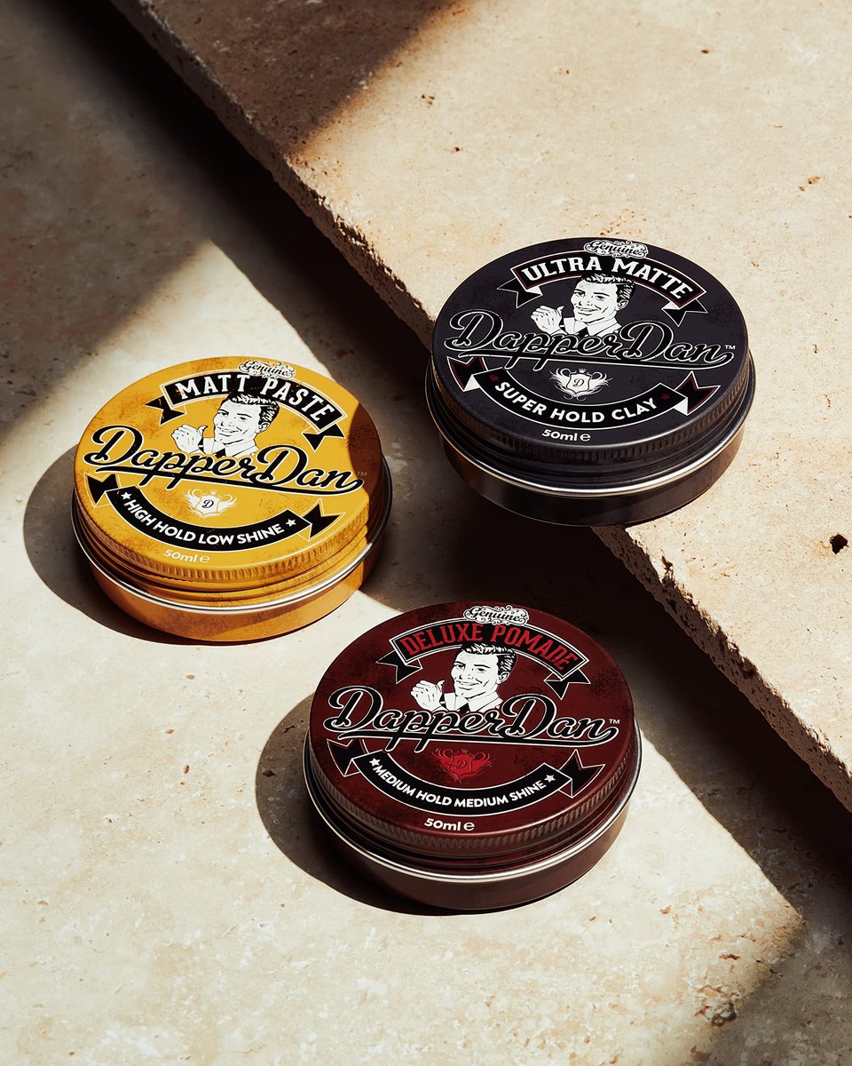 Dapper Dan Matt Paste - High Hold Low Shine Hair Paste for Men, Adds Texture with Flexible Hold, Vintage Cologne Fragrance, 100ml Avelisse