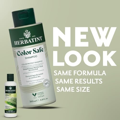 Herbatint Color Safe Shampoo for Color-Treated Hair - Aloe Vera, Sulfate-Free - 8.8 Fl Oz Avelisse