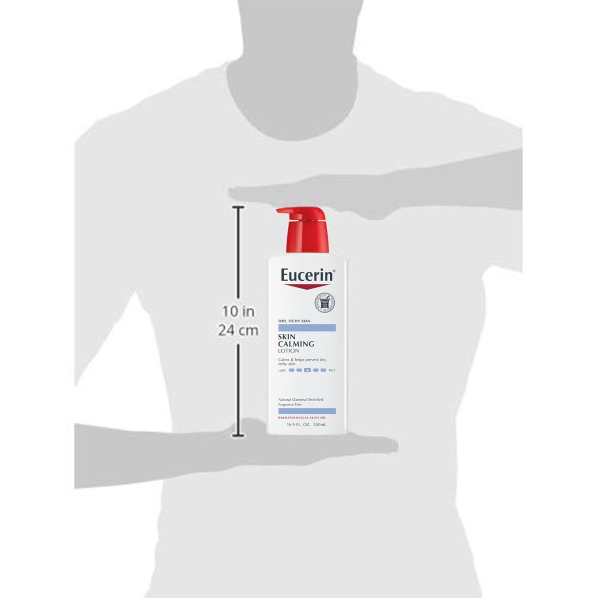 Eucerin Skin Calming Body Lotion – Natural Oatmeal Enriched for Dry, Itchy Skin, 16.9 fl. oz. - görsel 13