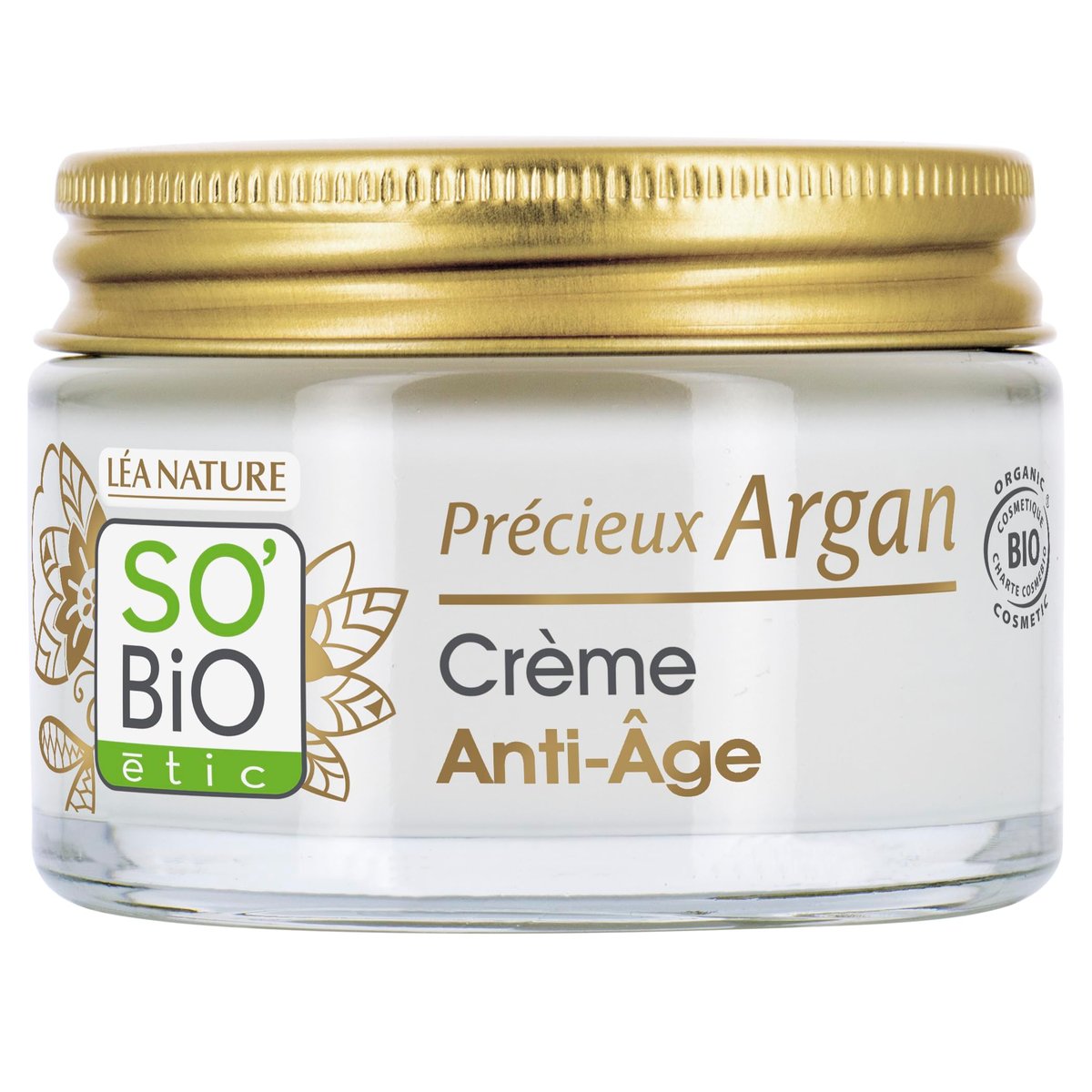 SO'BiO étic Argan Anti-Age Day Cream - 50ml (1.7 Fl Oz) - görsel 1
