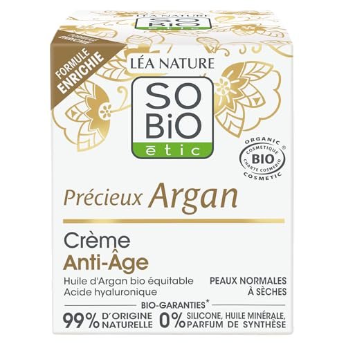 SO'BiO étic Argan Anti-Age Day Cream - 50ml (1.7 Fl Oz) - görsel 6