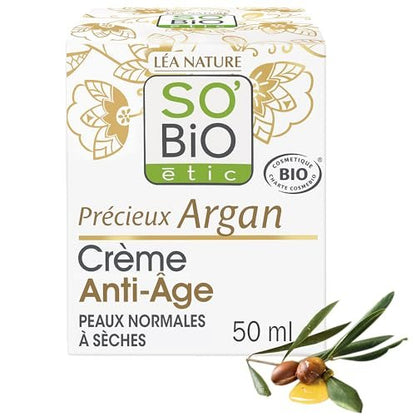 SO'BiO étic Argan Anti-Age Day Cream - 50ml (1.7 Fl Oz)
