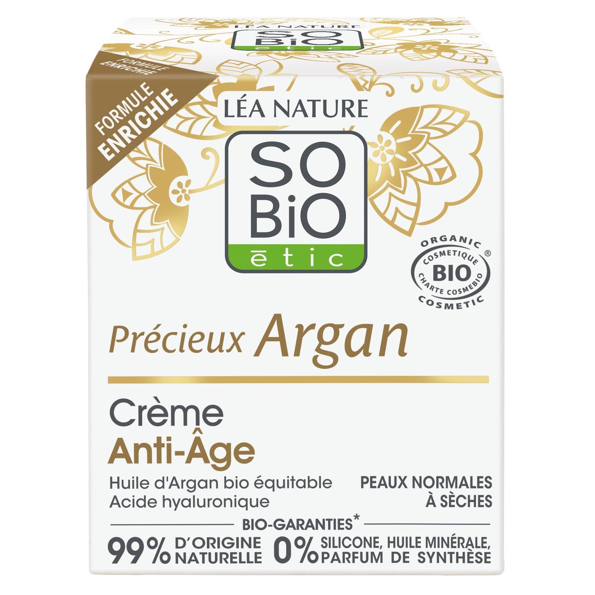 SO'BiO étic Argan Anti-Age Day Cream - 50ml (1.7 Fl Oz) - görsel 5