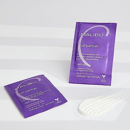 Malibu C Curl Partner Wellness Remedy - Mineral Build Up Remover for Curly Hair, 1 Packet
