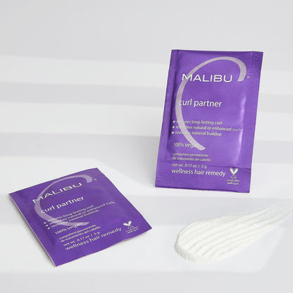 Malibu C Curl Partner Wellness Remedy - Mineral Build Up Remover for Curly Hair, 1 Packet