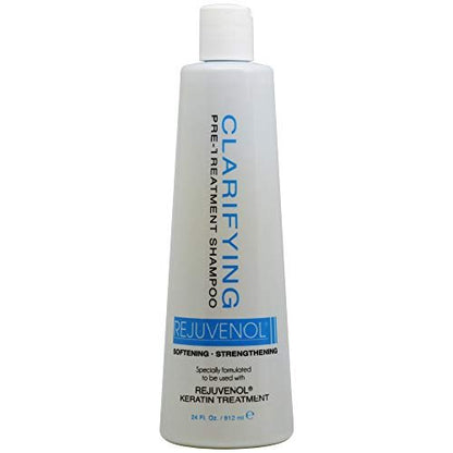 Rejuvenol Clarifying Pre-Treatment Shampoo - 24 oz | Sulfate-Free & Anti-Dandruff