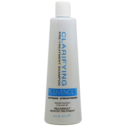 Rejuvenol Clarifying Pre-Treatment Shampoo - 24 oz | Sulfate-Free & Anti-Dandruff