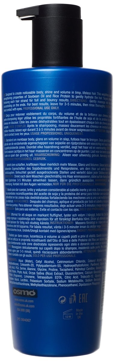 Osmo Extreme Volume Conditioner 1000ml – Volumizing & Lightweight Hair Conditioner - görsel 3