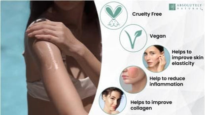 Absolutely Natural After Sun Lotion & Moisturizer with Aloe Vera, Rose Hip Oils, & Vitamin E | Helps Prevent Anti-Aging & Sunburn Relief - 8 Fl Oz Avelisse