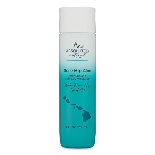 Absolutely Natural After Sun Lotion & Moisturizer with Aloe Vera, Rose Hip Oils, & Vitamin E | Helps Prevent Anti-Aging & Sunburn Relief - 8 Fl Oz Avelisse