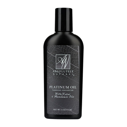 Absolutely Natural Organic Tanning Oil with Bronzer - Reef Safe, Spa Quality, Made in USA (6 oz) Avelisse