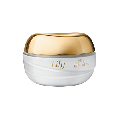 O BOTICÁRIO Lily Satin Hydrating Body Cream - 24 Hour Fragranced Body Butter for Dry Skin, 8.8 oz