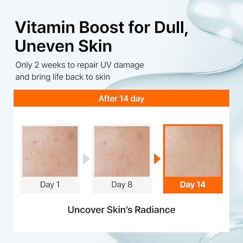 DearKlairs Vitamin C Serum, Gentle 5% Pure Vitamin C & EGF Peptides, for Uneven Skin Tone, Brightening, Dark Spot Care, Sensitive Skin, Non-Irritating, Korean Skincare 1.18 Fl Oz - görsel 8