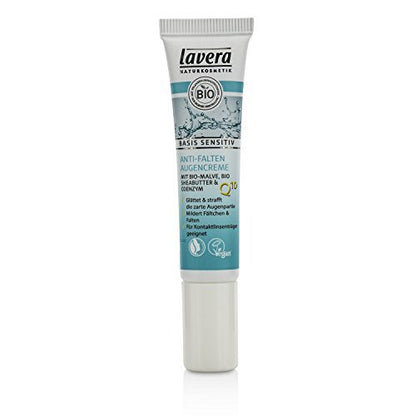 Lavera Basis Sensitiv Anti-Ageing Eye Cream – 0.5 oz Natural Eye Care Avelisse