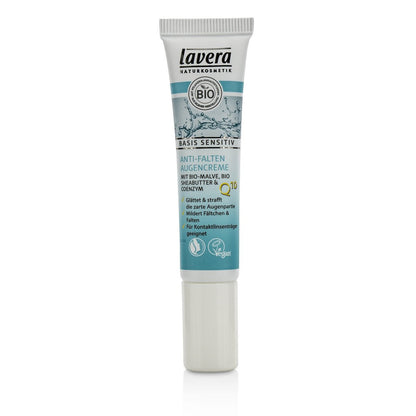 Lavera Basis Sensitiv Anti-Ageing Eye Cream – 0.5 oz Natural Eye Care Avelisse