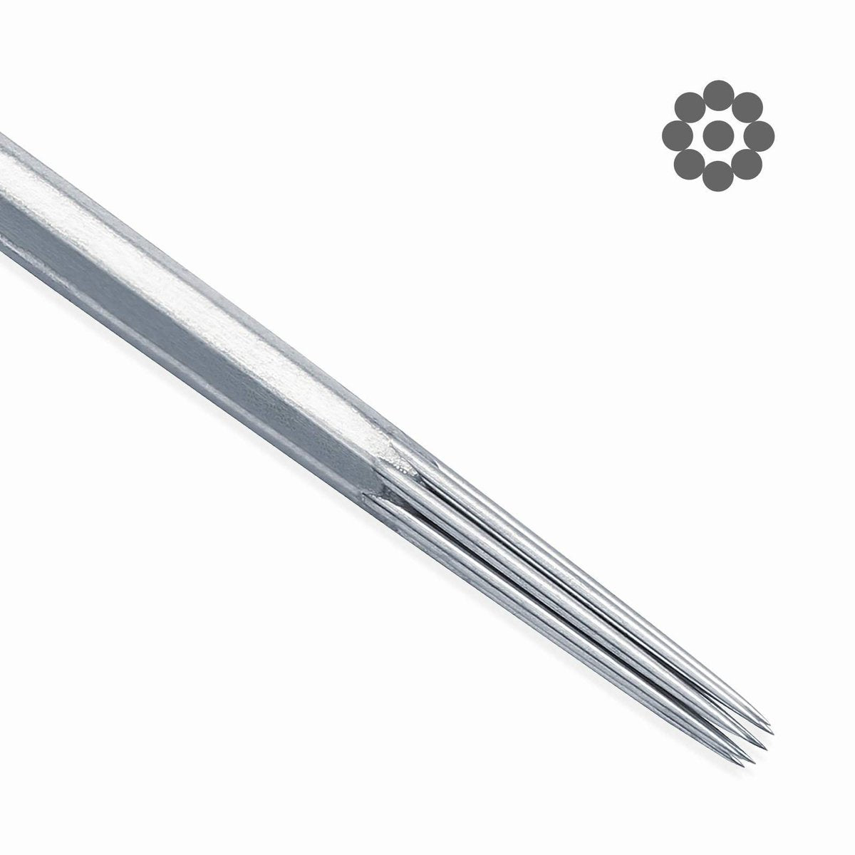 ACE Needles Tattoo Needles Kit - 50 Mixed Assorted Sterile Tattoo Needles, 6 Sizes (Round Liner 1, 3, 5, 7, 9, 11 RL) - görsel 11