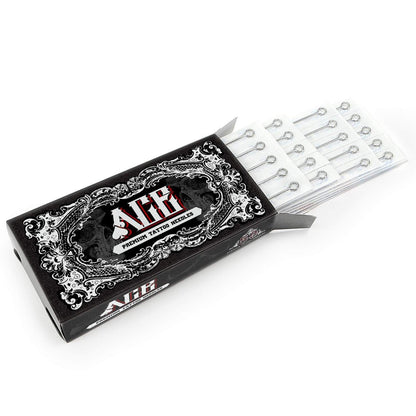 ACE Needles Tattoo Needles Kit - 50 Mixed Assorted Sterile Tattoo Needles, 6 Sizes (Round Liner 1, 3, 5, 7, 9, 11 RL)