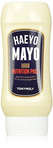 TONYMOLY Haeyo Mayo Hair Conditioner Mask – Nourishing Hair Treatment with Egg Yolk & Shea Butter – Deep Conditioning Mask for Dry, Damaged, Frizzy, or Brittle Hair Avelisse