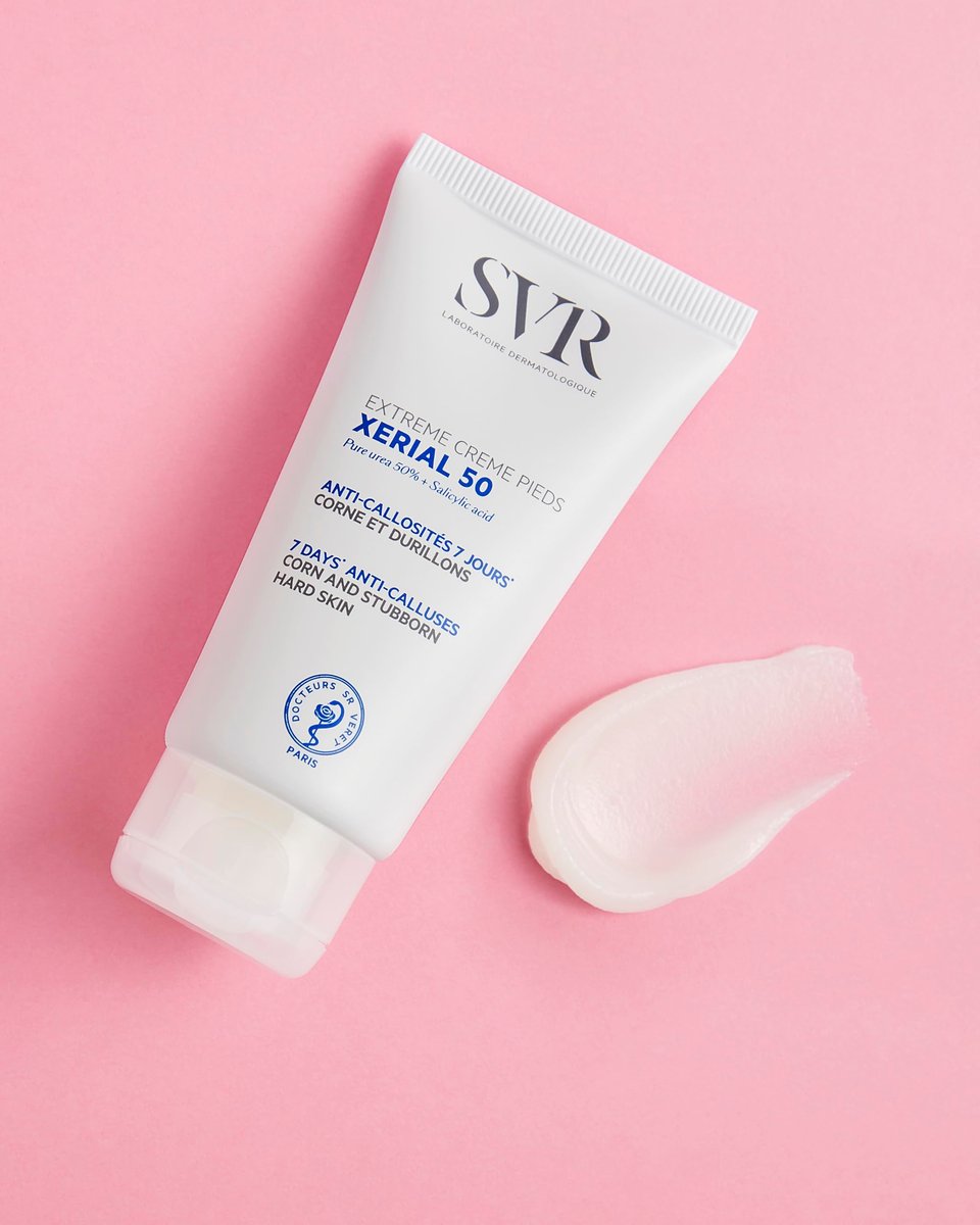 SVR Xerial 50 Extreme Foot Gel - 50% Urea & Salicylic Acid for Severely Dry, Cracked, Rough Skin - 1.7 Fl Oz Avelisse