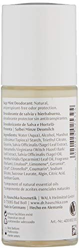 Dr. Hauschka Sage Mint Deodorant - Natural, Aluminum-Free, 1.7 fl oz Avelisse