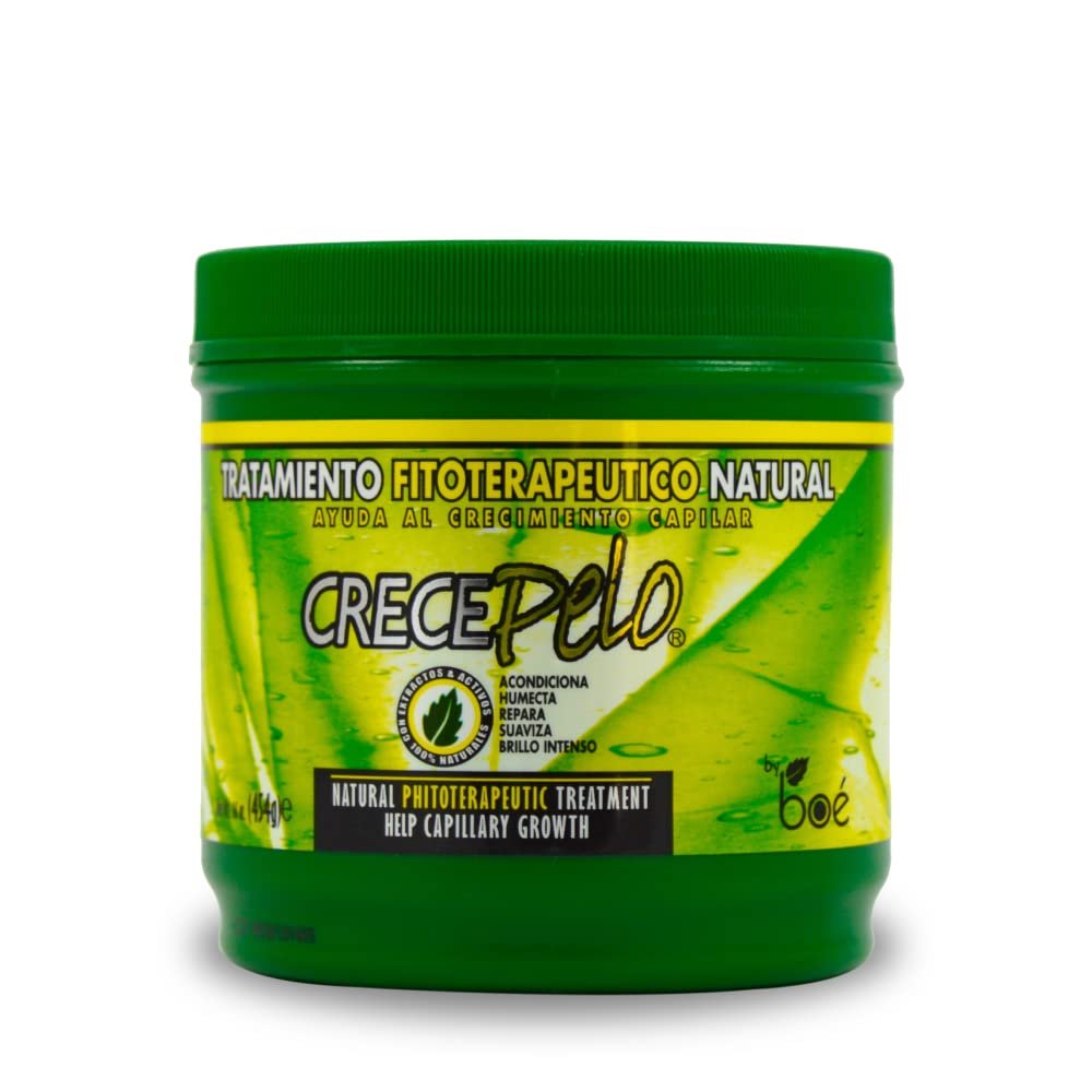 BOÉ Cosmetics Crece Pelo 3-in-1 Fitoterapeutico Combo Set – Shampoo, Rinse & Treatment Avelisse