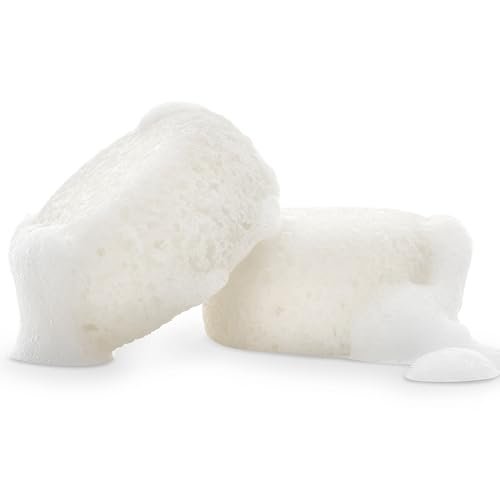 kai Body Buffer – 2 Count Exfoliating Bath Sponges with Built-in Cleanser, Gardenia Scent, Vegan & Cruelty-Free Avelisse