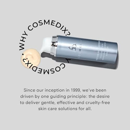 COSMEDIX Peptide-Rich Defense Face Moisturizer with SPF 50 – Hydrating Sunscreen for Dark Spots, Fine Lines & Wrinkles Avelisse