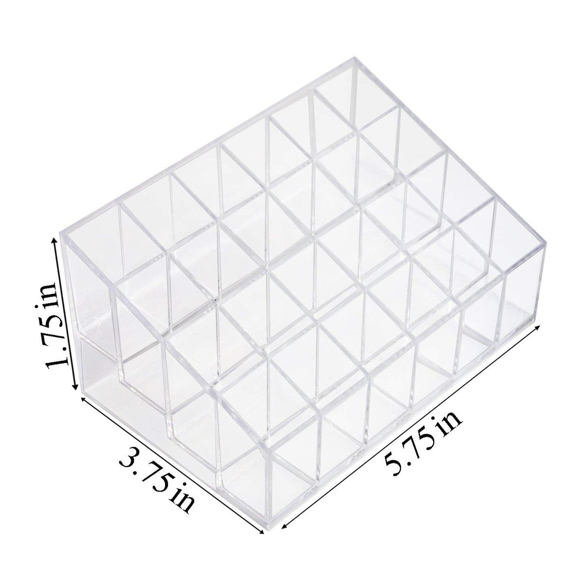 Super Z Outlet Transparent Acrylic Cosmetic Makeup Organizer – Clear Case Display Rack for Lipstick, Brushes, Bottles & More - görsel 13