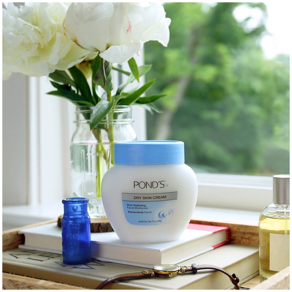 Pond's Face Cream for Dry Skin - 3.9 oz Moisturizer for Soft, Smooth Skin Avelisse
