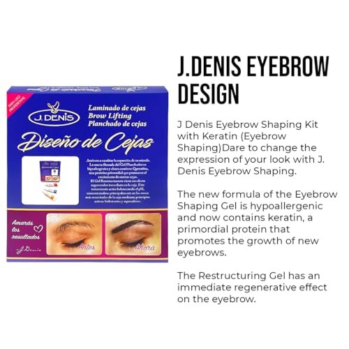 J. Denis Eyebrow Design Kit - Natural Shade for Perfect Brows Avelisse