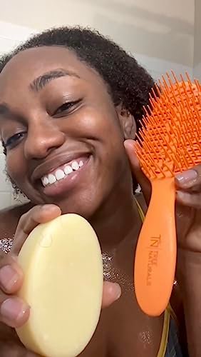 Tree Naturals Green Tea & Coconut Conditioner Bar – Moisturizing & Detangling Solid Conditioner for Curly, Coily & Kinky Hair, Sulfate-Free, Vegan, Plastic-Free, Travel-Friendly, 4 oz - görsel 8