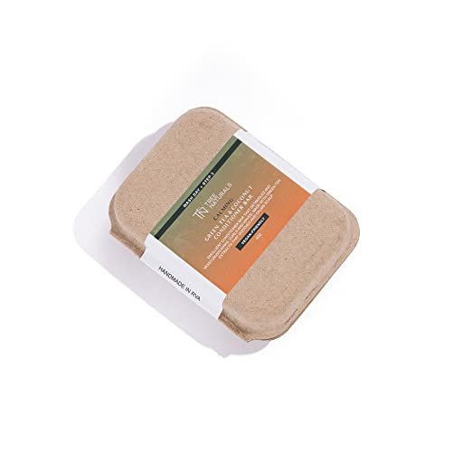 Tree Naturals Green Tea & Coconut Conditioner Bar – Moisturizing & Detangling Solid Conditioner for Curly, Coily & Kinky Hair, Sulfate-Free, Vegan, Plastic-Free, Travel-Friendly, 4 oz - görsel 2