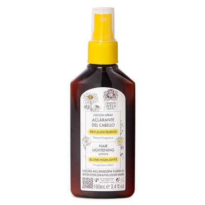 Intea Camomila Natural Blonde Highlights Hair Lightener Spray - Chamomile Extract - 3.4 Fl Oz Avelisse