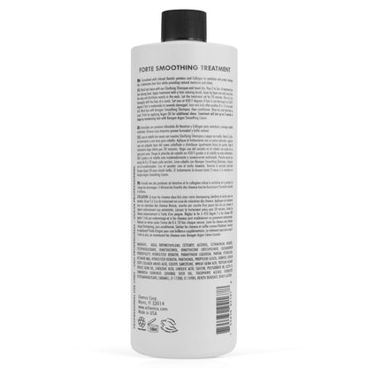 KERAGEN Brazilian Smoothing Keratin Hair Treatment - Forte, Sulfate Free, Eliminates Curls and Frizz for Medium to Coarse Hair (16 oz) Avelisse
