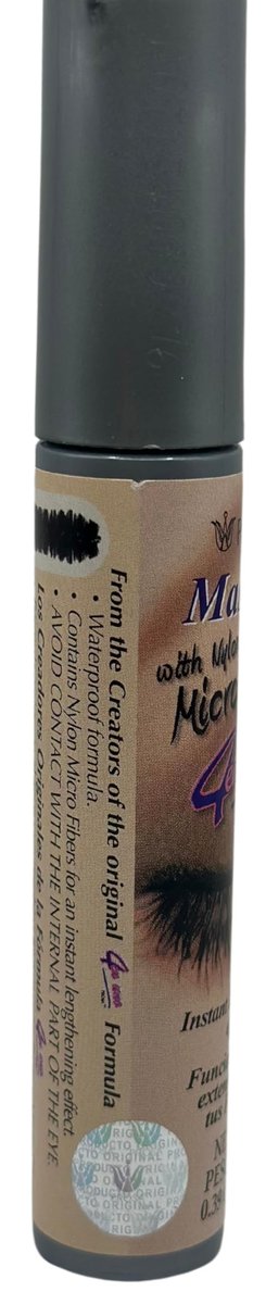 Prosa Microfiber Lash Mascara - Black, 0.39 oz - Volumizing & Lengthening for Sensitive Eyes - görsel 3