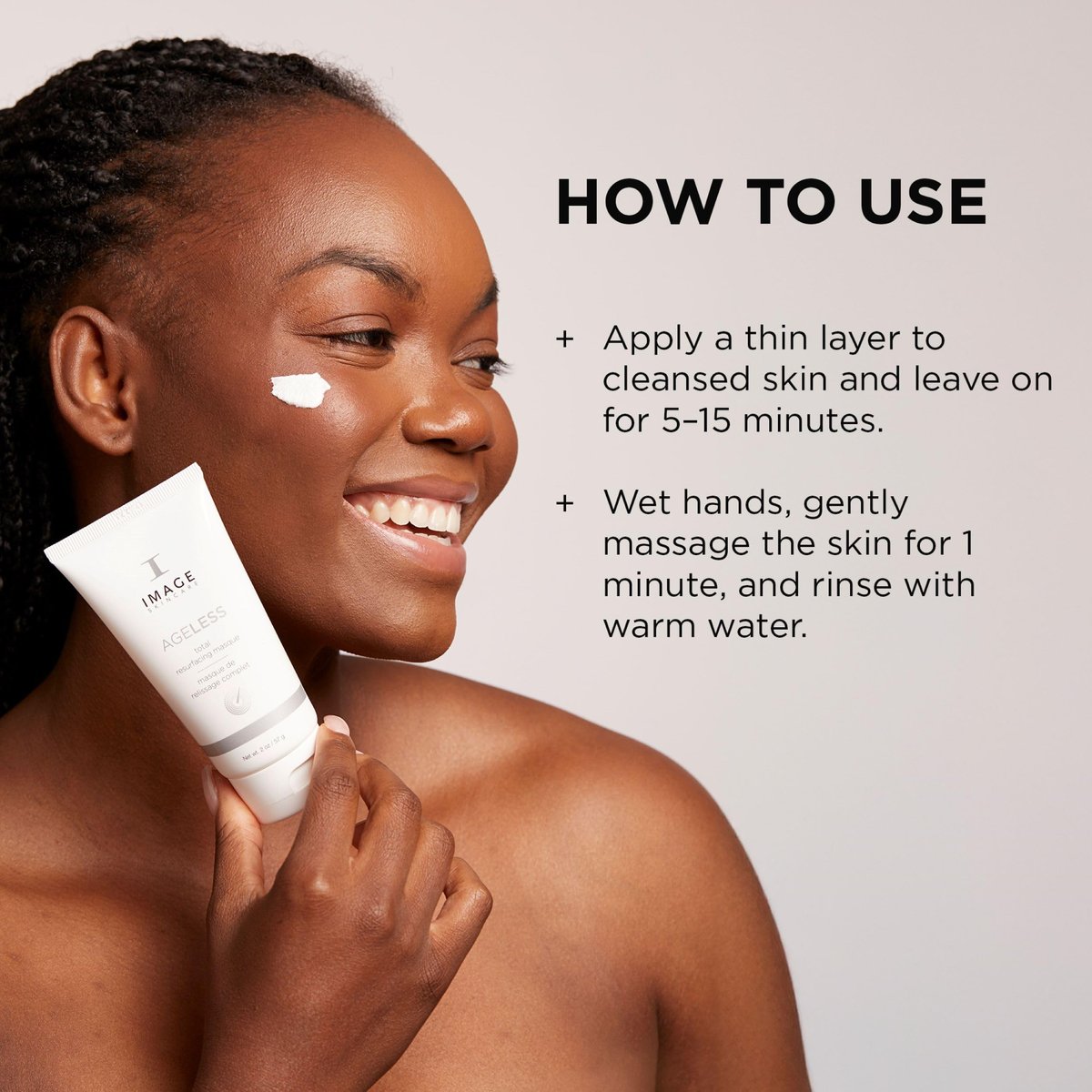 IMAGE Skincare AGELESS Total Resurfacing Masque - Anti-Aging Smoothing Facial Mask, 2 oz Avelisse