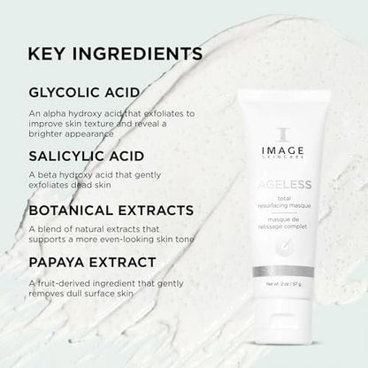 IMAGE Skincare AGELESS Total Resurfacing Masque - Anti-Aging Smoothing Facial Mask, 2 oz Avelisse