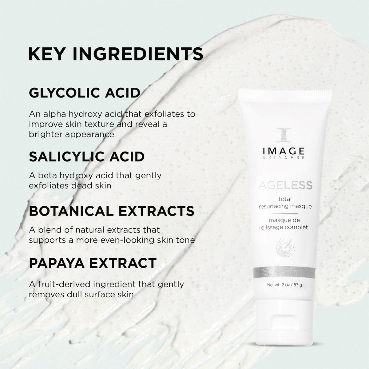 IMAGE Skincare AGELESS Total Resurfacing Masque - Anti-Aging Smoothing Facial Mask, 2 oz Avelisse