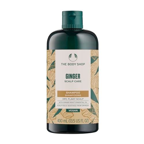 The Body Shop Ginger Scalp Care Shampoo for Dry, Flaky Scalp | With Ginger Root Essential Oil, Soothes Dryness, Vegan | 400 mL / 13.5 Oz - görsel 2